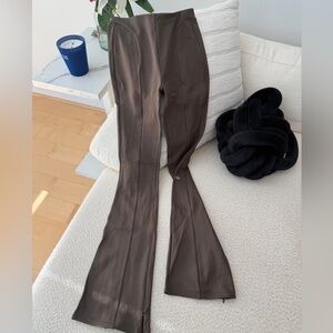 Alo High Waist Zip It Flare Leggings Pant